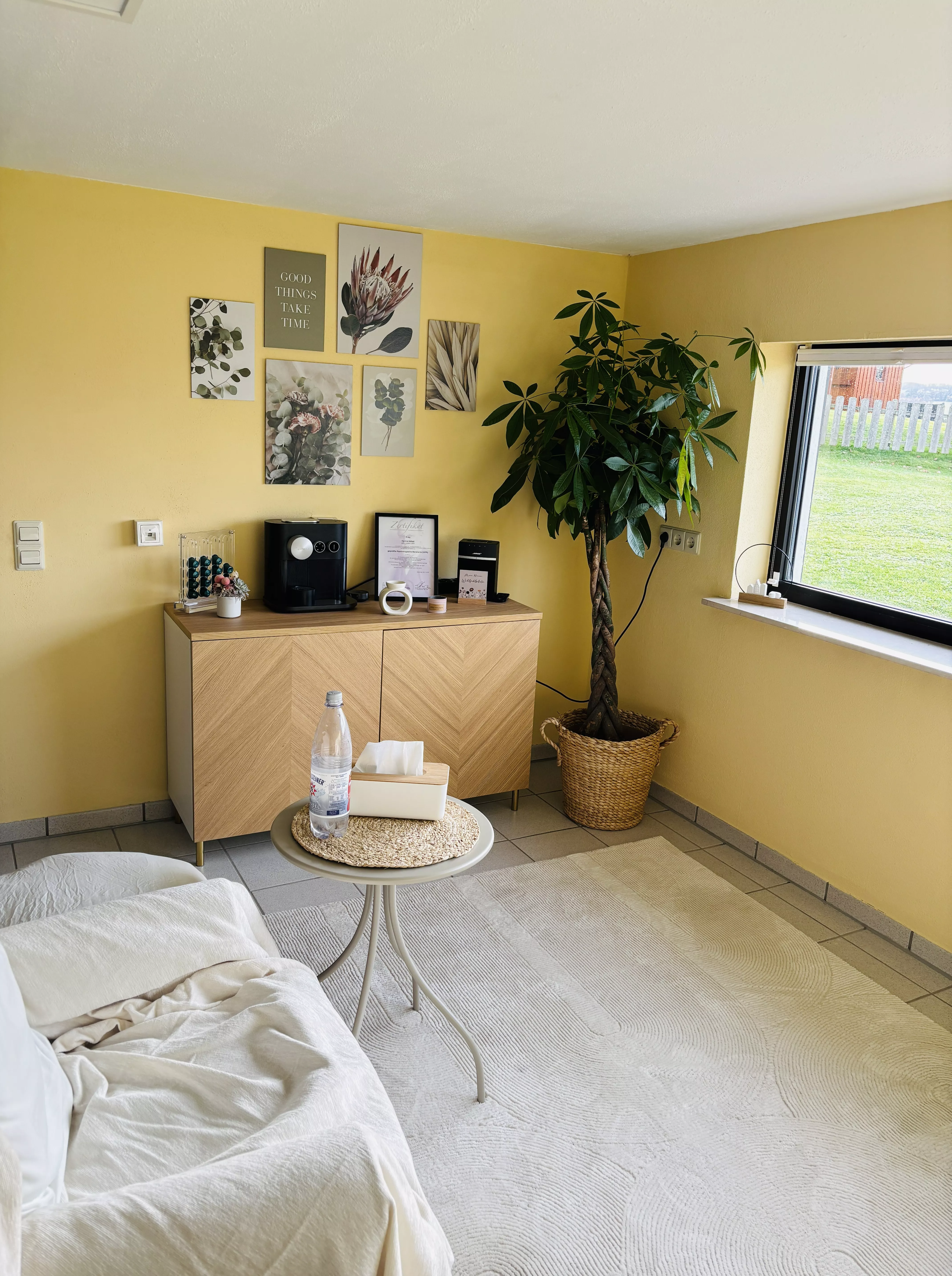 Praxisraum linke seite